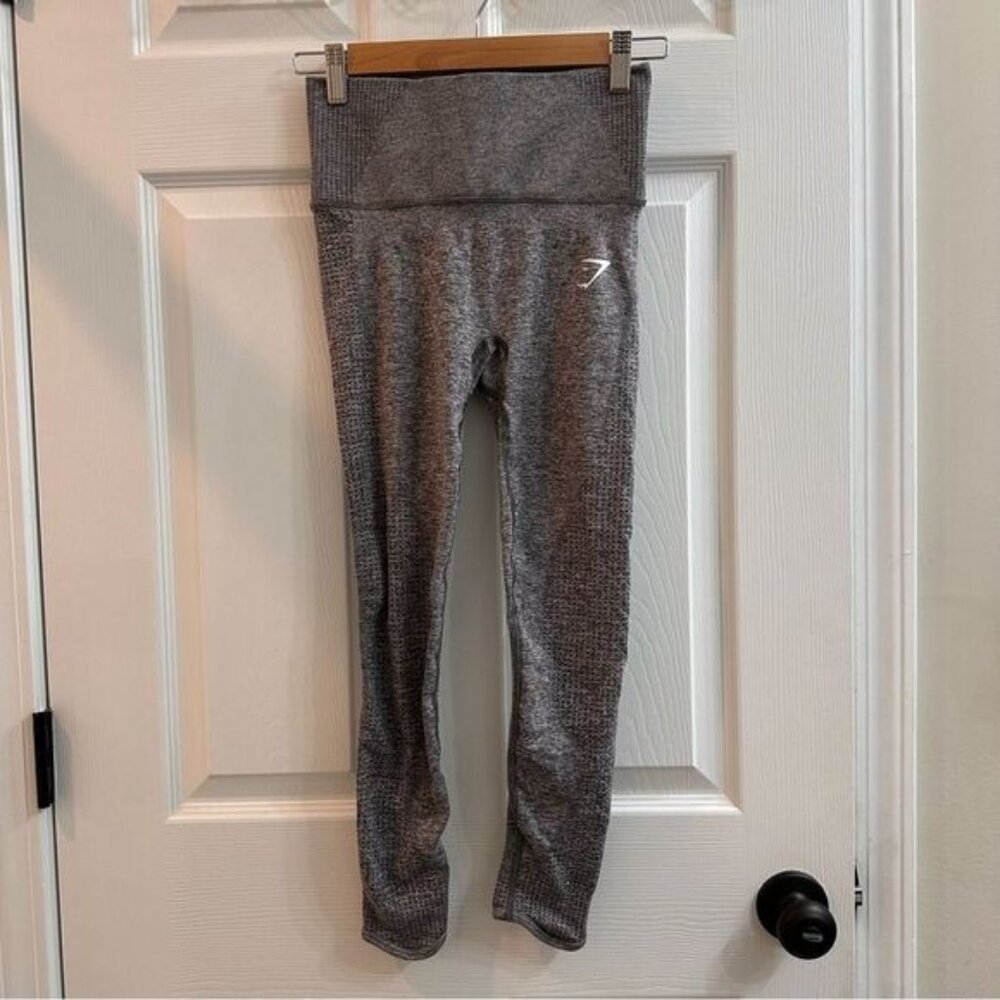 Gymshark Women's Vital Seamless Legging Grey Marl Size XS